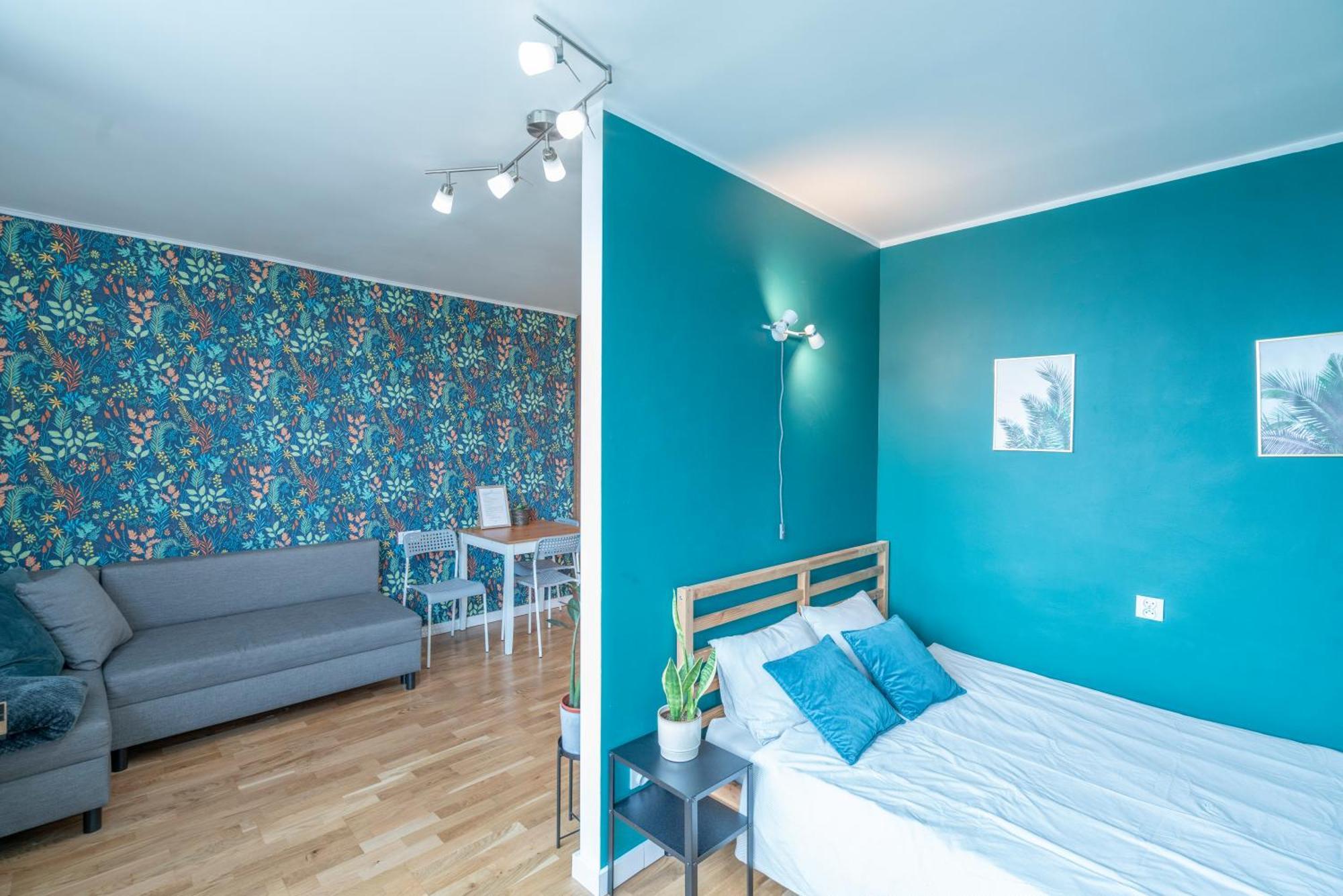 Green Studio In The City Center Of Wrocław Exterior foto